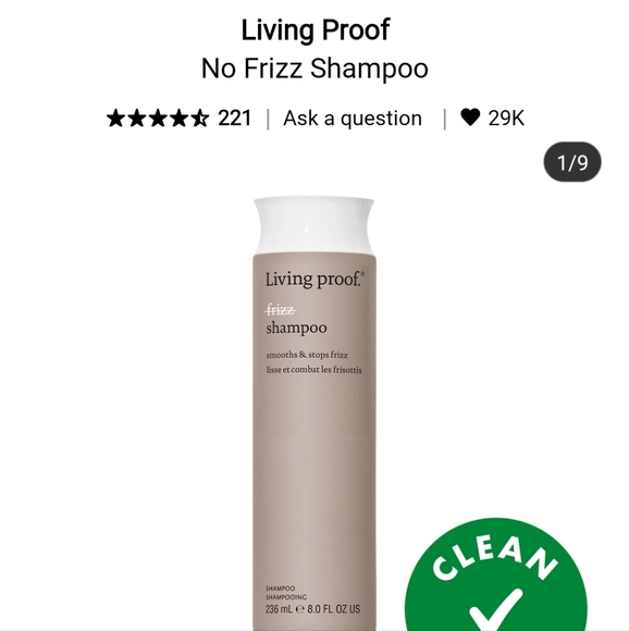 Sephora Other - NWT LIVING PROOF ANTI FRIZZ SHAMPOO